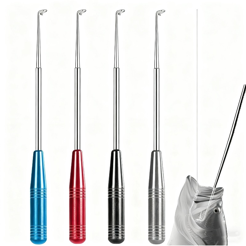 Fishing Hook Remover - Edelstahl Angelhaken-Entferner Abzieher Schnellentkoppelter Tragbarer Werkzeug