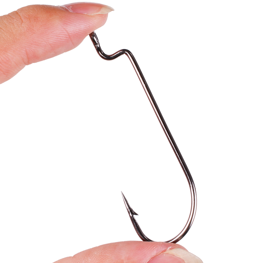 Fishing Hook Barbless - 100pc/lot Angelhaken High Carbon Edelstahl Schmalen