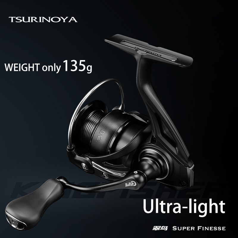 Kastking Reel Zephyr - TSURINOYA Ultraleichte Carbon-Spinnrolle Kingfisher 800S 1000