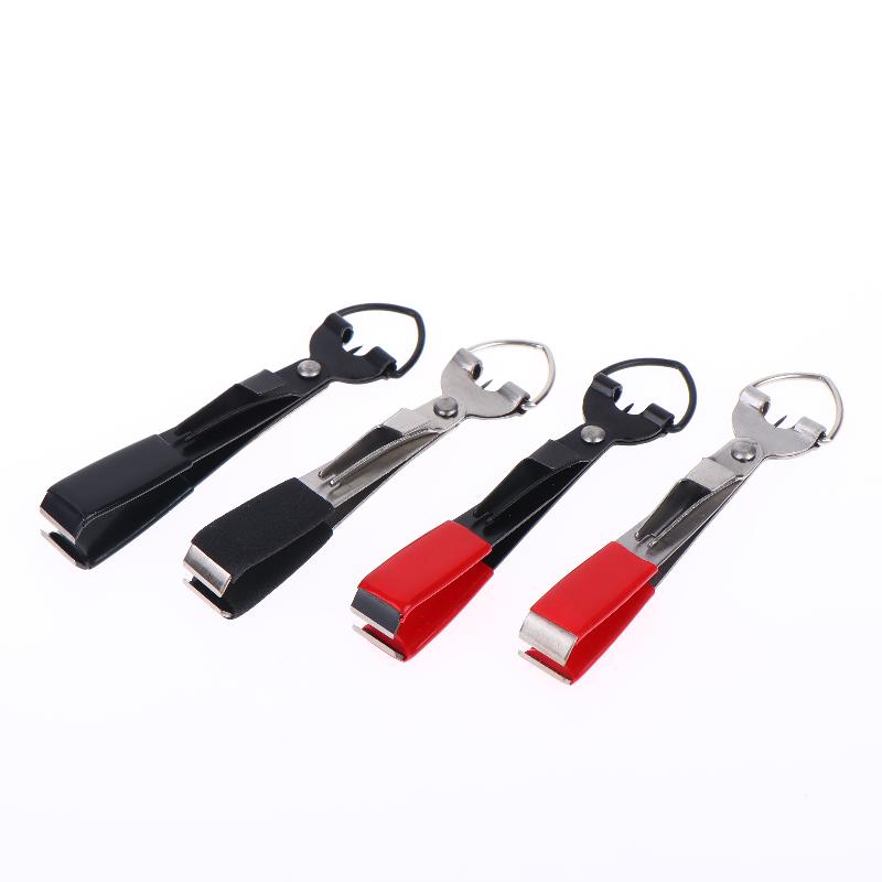 Fishing Hook Sharpener - Tragbare 4-in-1 Angelschnurzange Rostfreier Nagelknipser Hakenschärfer