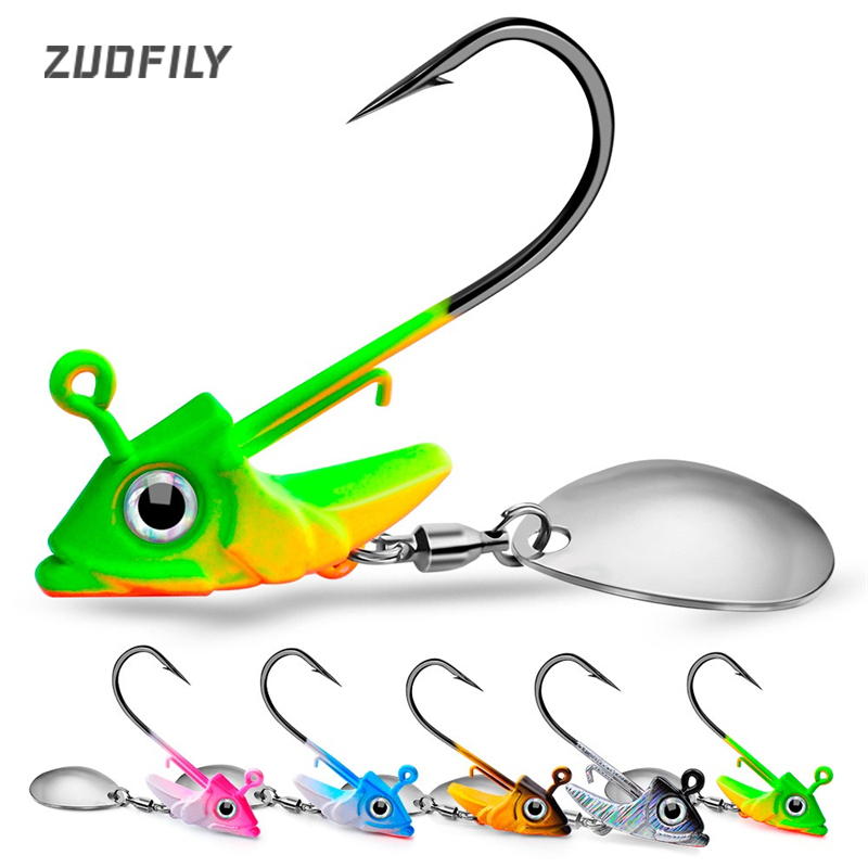 Fishing Hook Circle - 7g 10g 15g Bleikopf-Jighaken Anti-Häcksel-Weichköder-Angelhaken Gewichteter