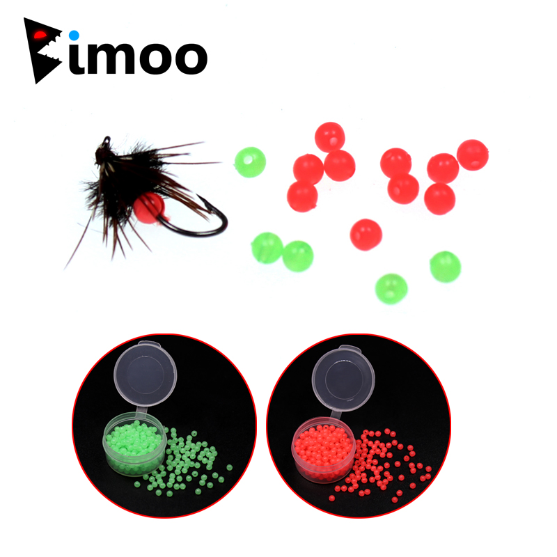 Fishing Hook Treble - Bimoo 200 Teile/schachtel Soft Glow Bead