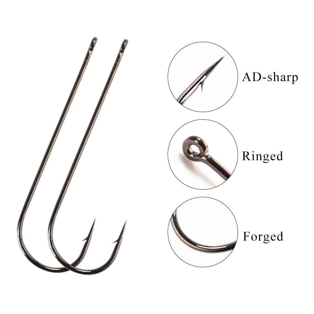 FTK 5-9PCS ABERDEEN Angelhaken – Fishing Hook Barbless Bewertung und Preis