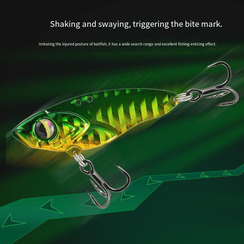 Metall-VIB-Angelköder, harter  – Fishing Hook Treble Bewertung und Preis