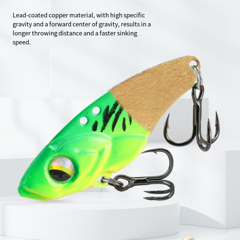 Metall-VIB-Angelköder, harter  – Fishing Hook Treble Bewertung und Preis