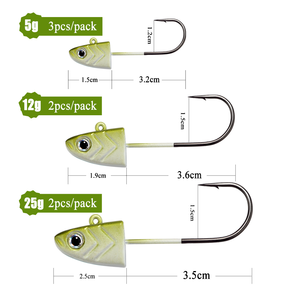 FTK Angelhaken 5g 12g 25g Cran – Fishing Hook Assortment Bewertung und Preis
