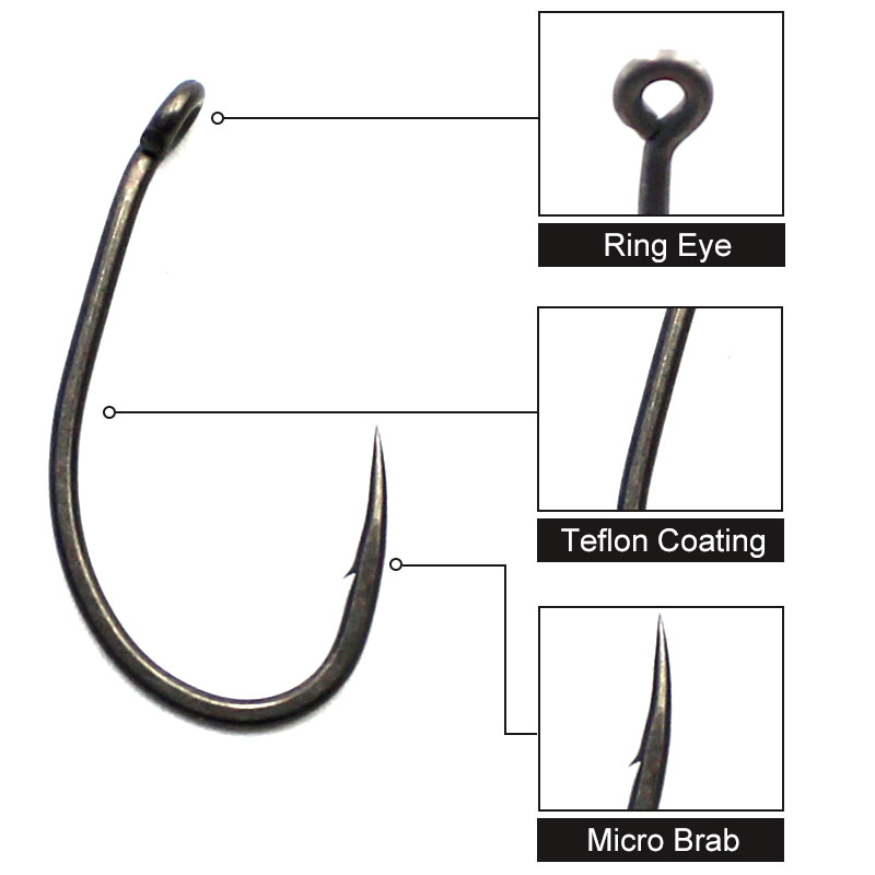 20 Teile/los Karpfen angeln PT – Fishing Hook Assortment Bewertung und Preis