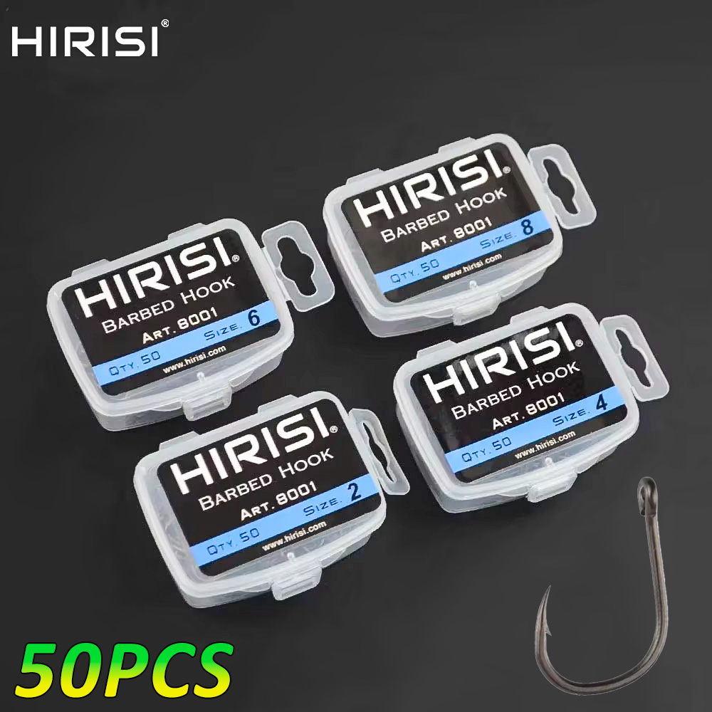 Hirisi 50 Stück Karpfen-Angelh – Fishing Hook Assortment Bewertung und Preis