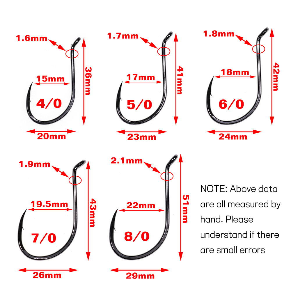 Bimoo 20 Stück versetzter Okto – Fishing Hook Barbless Bewertung und Preis