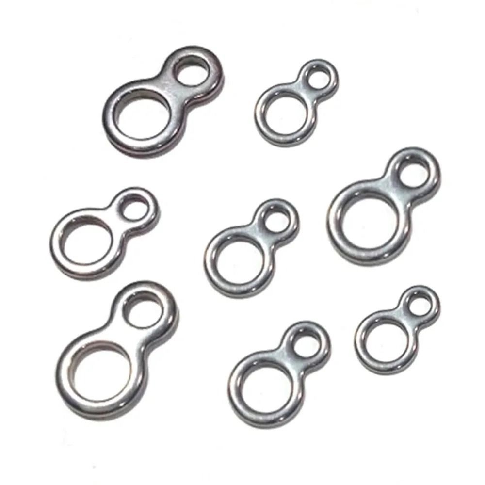 10 Stück Edelstahl-Angelringe, – Fishing Hook Jig Bewertung und Preis