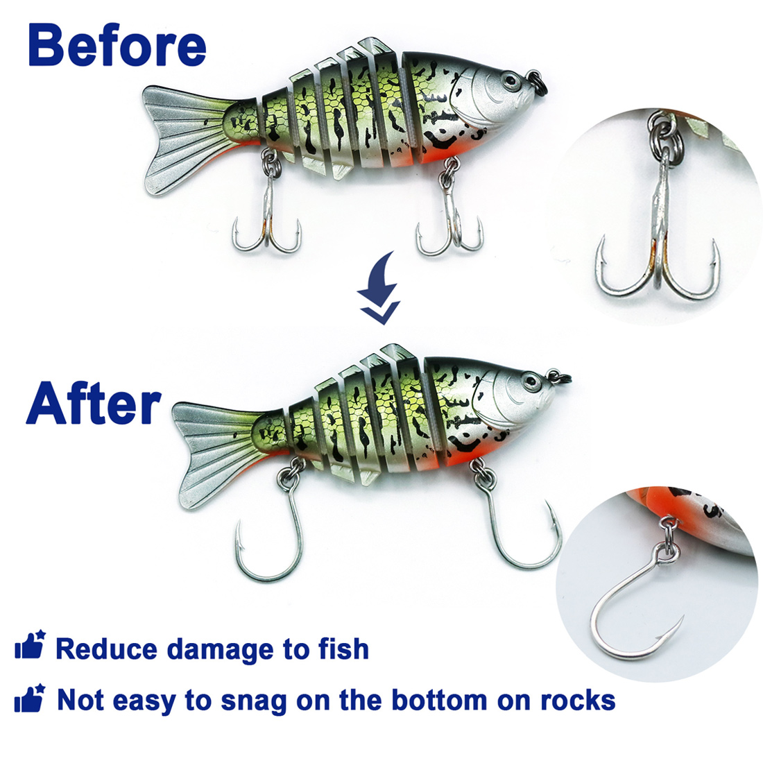 9KM Angelhaken 25Pcs Jig Haken – Fishing Hook Barbless Bewertung und Preis