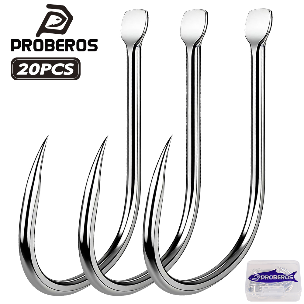Proberos 20 Stück/Box Hochkarb – Fishing Hook Circle Bewertung und Preis