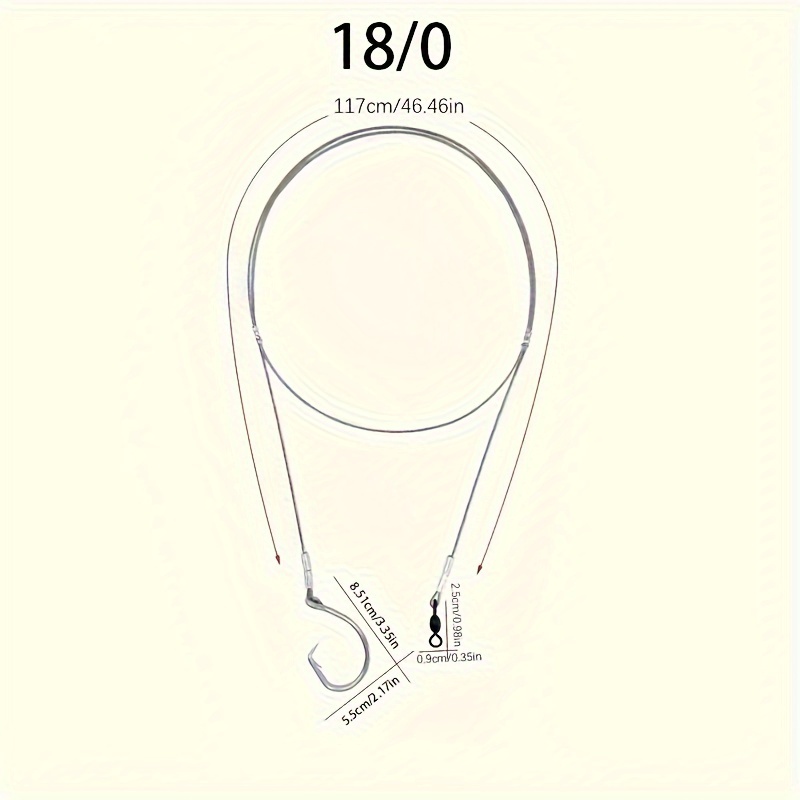 2 stücke Kreis Haken Rigs Ange – Fishing Hook Circle Bewertung und Preis