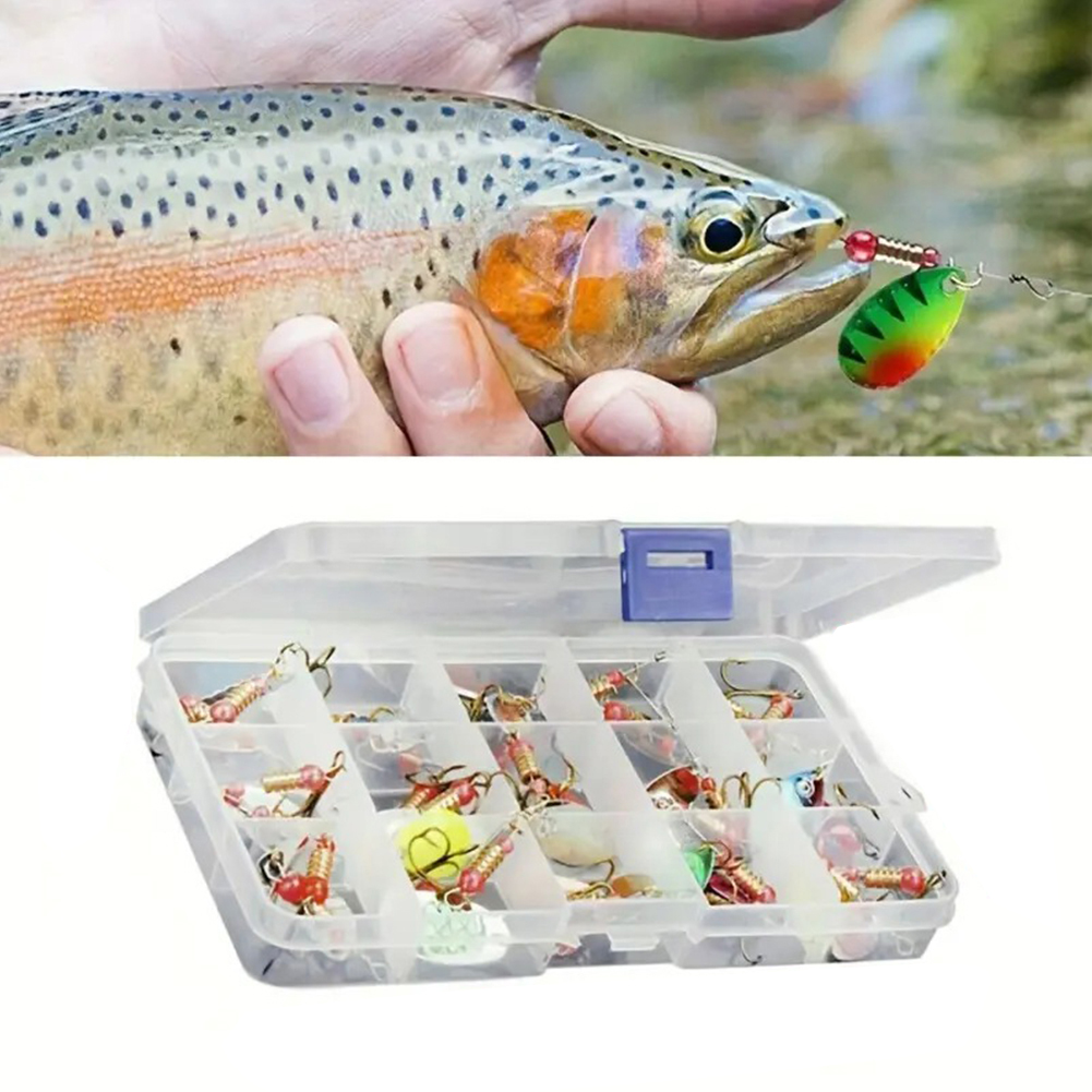 30 Stück Metall-Löffelspinner  – Fishing Hook Treble Bewertung und Preis