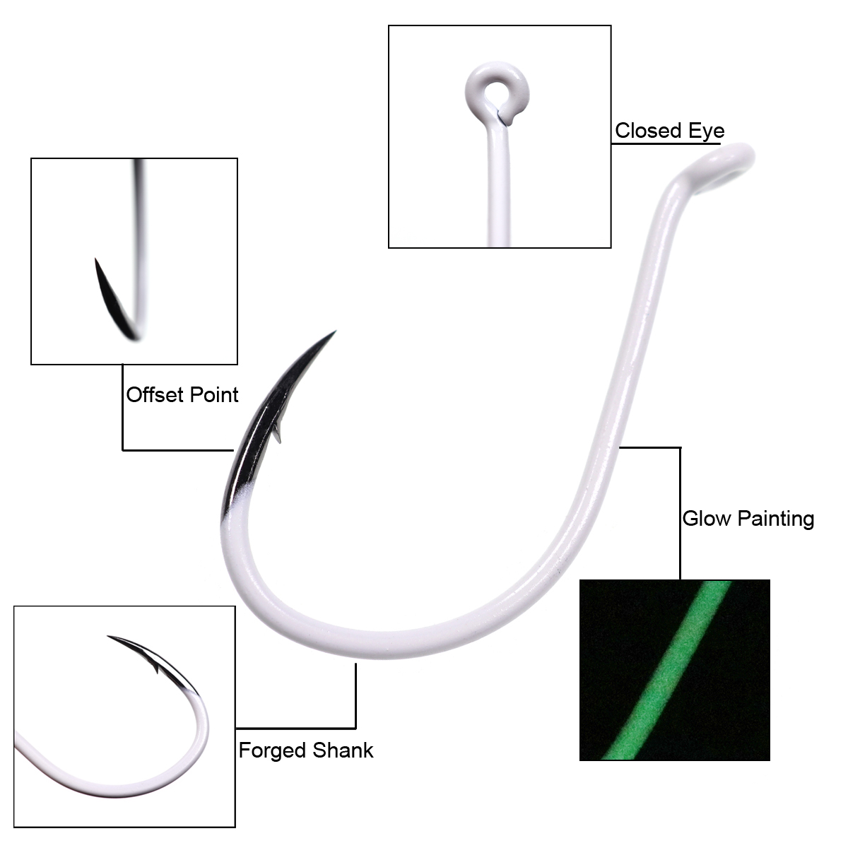 25 teile/schachtel Leucht Impo – Fishing Hook Assortment Bewertung und Preis
