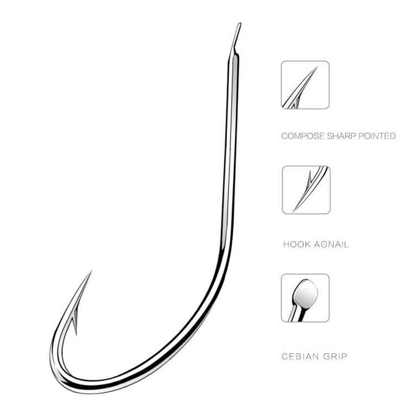 100pcs/box Iseama Kreis Karpfe – Fishing Hook Assortment Bewertung und Preis